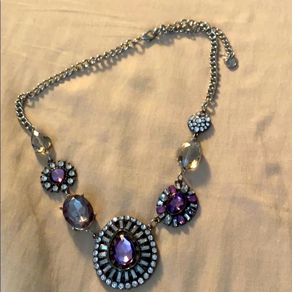 Purple necklace